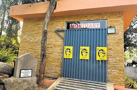The new mortuary at Swarg Vatika in Trimulgherry