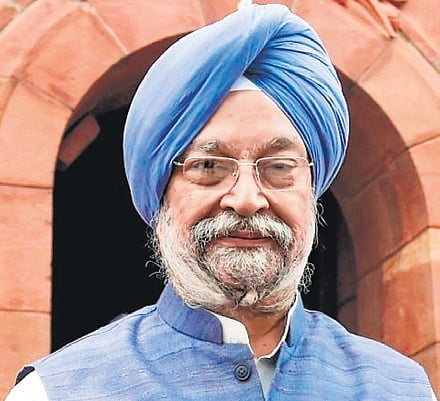 Petroleum minister Hardeep Singh Puri.