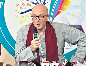 Arlo Griffith at the conference