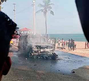 TN teen charred to death after car drags bike for about 2 km 