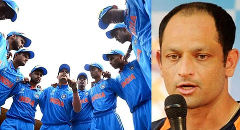 India U-19 cricket team; India U-19 head coach Hrishikesh Kanitkar.