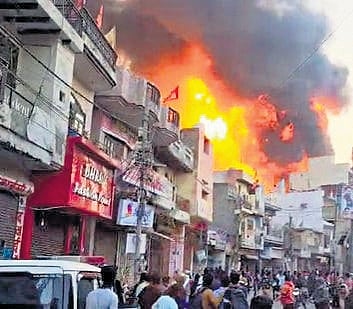 54 cases of factory fires were reported in Delhi in January 2024 alone