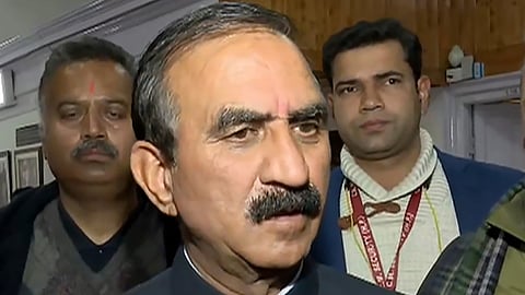 Himachal Pradesh Chief Minister Sukhvinder Singh Sukhu