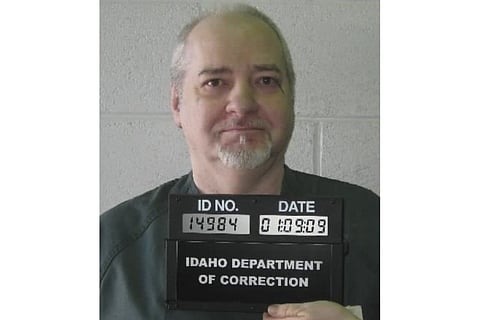 This image provided by the Idaho Department of Correction shows Thomas Eugene Creech on Jan. 9, 2009. 