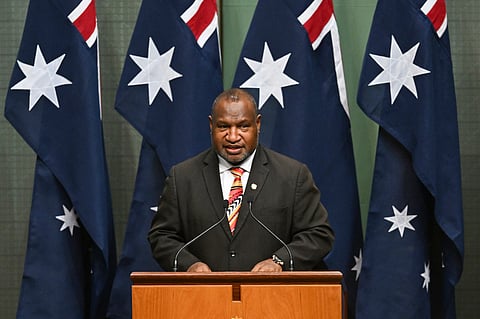 Papua New Guinea's Prime Minister James Marape.