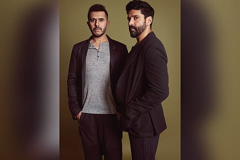 Ritesh Sidhwani and Farhan Akhtar