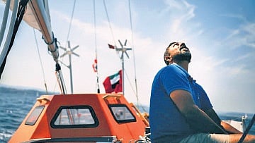 Former naval officer Cdr Abhilash Tomy.