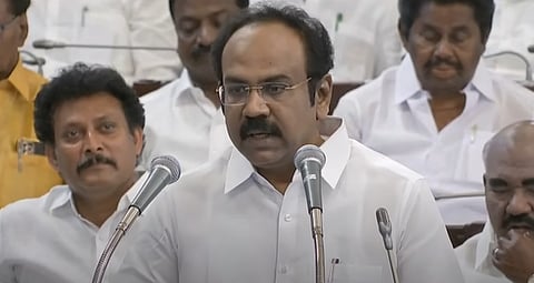 Tamil Nadu Finance Minister Thangam Thennarasu presented the budget for 2024-25 in the state Assembly on Monday.