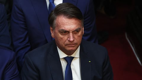 Brazil's former President Jair Bolsonaro.