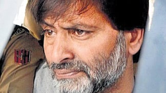 Kashmiri separatist leader Yasin Malik.