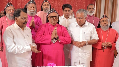 The 75th birth anniversary celebration of Theodosius Mar Thoma Metropolitan, the supreme head of the Malankara Mar Thoma Syrian Church attended by CM Vijayan.