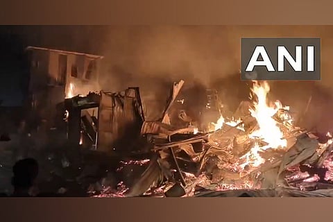 Fire broke out in the early hours of 17th February, in a slum in Adarsh Nagar located in the Govandi area of Mumbai. 