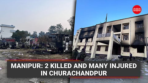 Manipur: 2 killed and many injured in Churachandpur