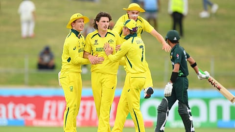Australia's Tom Straker bagged six wickets (Photo | ICC)