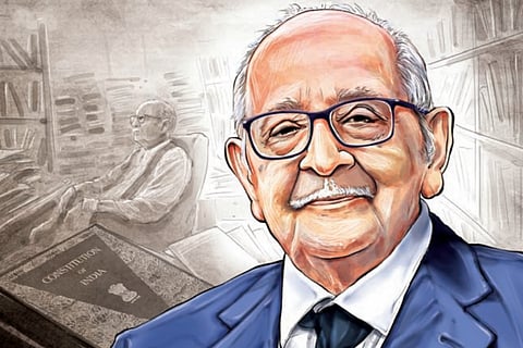 Fali Nariman: The man who spoke truth not only to government but also to judges. 