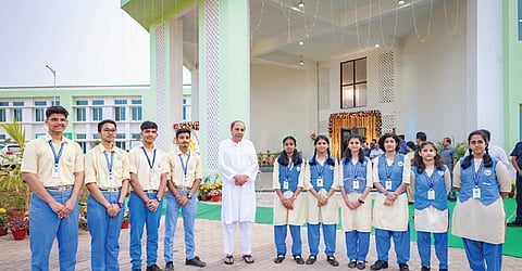 Naveen Patnaik inaugurates iconic Odisha Adarsha Vidyalaya