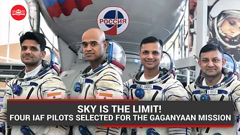 Four IAF Pilots Selected For The Gaganyaan Mission