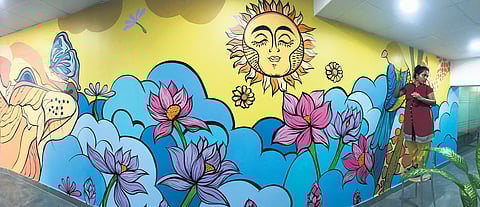 Stories through mural strokes