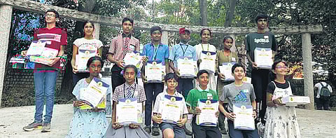 The nine children who won the Raman Young Science Innovation