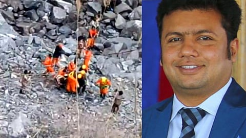 Vetri Duraisamy's body was recovered on Monday, eight days after he met with an accident.