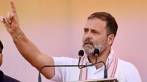 Congress leader Rahul Gandhi 