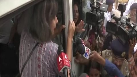 Independent fact-finding team detained by police on way to Sandeshkhali 