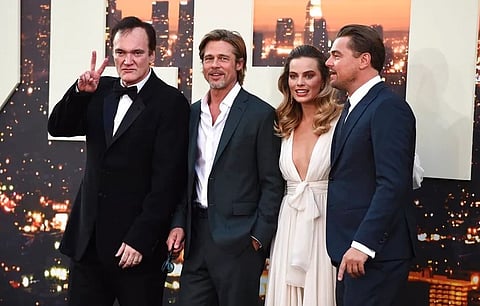 Quentin Tarantino's ninth film 'Once Upon a Time in Hollywood' starring Leonardo DiCaprio, Brad Pitt, and Margot Robbie premiered at the Cannes Film Festival.
