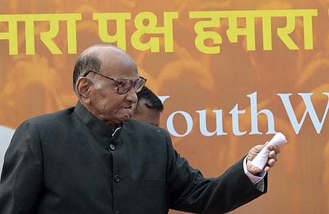  Veteran politician Sharad pawar 