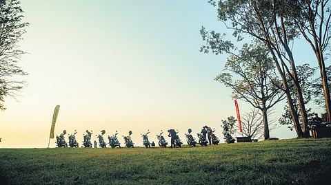 The morning sun casting its warm rays upon 13 riders, each hailing from different parts of the country.