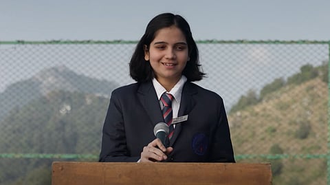 A scene from the trailer of the movie 'Girls Will Be Girls'