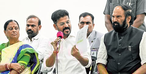 Telangana: Revanth dares KCR for a debate in Assembly