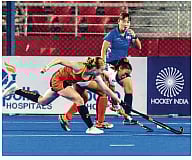 FIH Hockey Pro League for women underway at Birsa Munda stadium