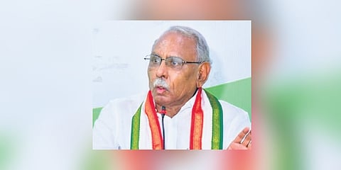 Former MP and Congress leader KVP Ramachandra Rao 