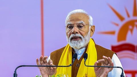 Prime Minister Narendra Modi in Varanasi