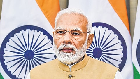 Prime Minister Narendra Modi.