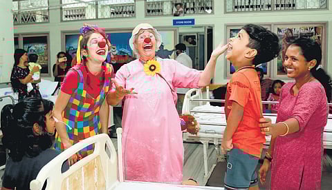 Clowns with antidote