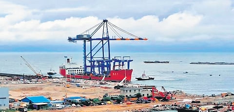 Vizhinjam Port.