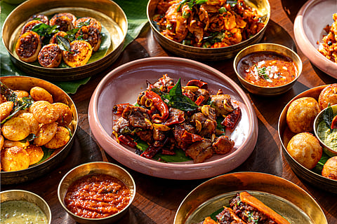 The spread at The Tanjore Tiffin Room