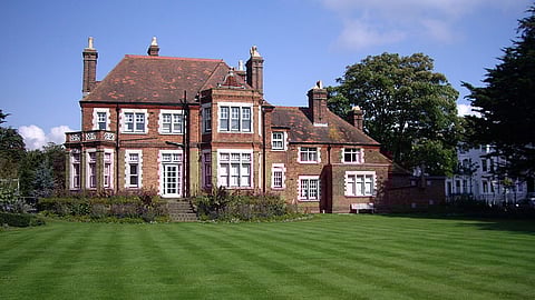 The University of Portsmouth's Ravelin House, located off Museum Road, Portsmouth, Hampshire.