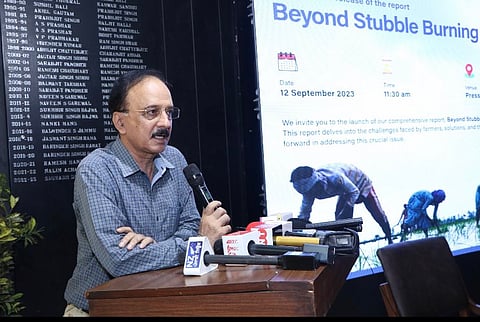 Devinder Sharma has been fighting for farmers' rights for several years