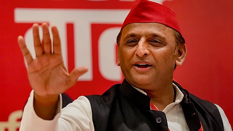 Samajwadi Party president and former Uttar Pradesh Chief Minister Akhilesh Yadav.