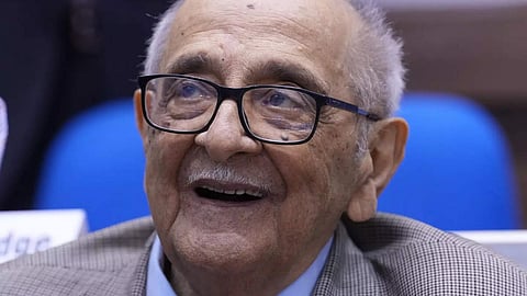 Veteran senior Supreme Court advocate Fali S Nariman