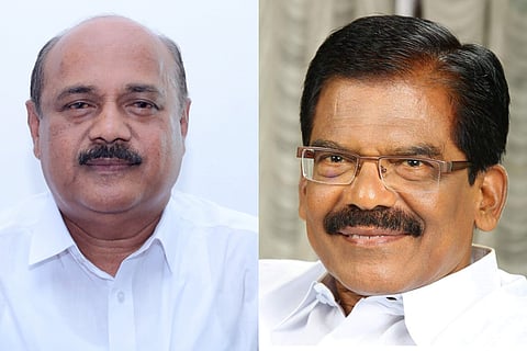 K Francis George (L) Thomas Chazhikadan