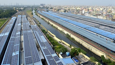 Solar power panels. Image used for representation