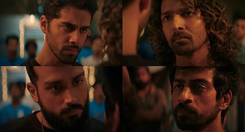 YouTube screengrabs from the teaser of Bejoy Nambiar’s upcoming Hindi-Tamil feature film titled 'Dange'/'Por'