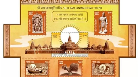 Postal Souvenir comprising six stamps to be distributed by Karnataka Postal Circle to over 19,300 gram panchayats in Karnataka, Kerala, TN this week.