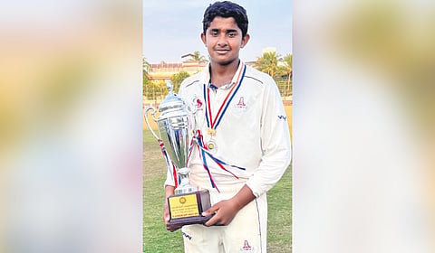 Fourteen-year old Arya Ganesh 