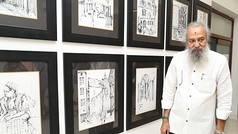 Thota Tharrani: From Parisian streets to gallery walls - A journey in sketches