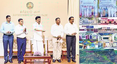 Chief Minister MK Stalin inaugurated the school building constructed at Rs 1.88 crore, through video conferencing from Chennai’s Nehru Indoor Stadium
