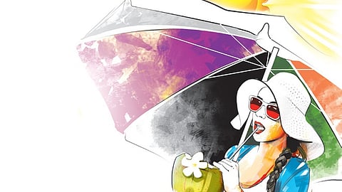 It feels like summer already.